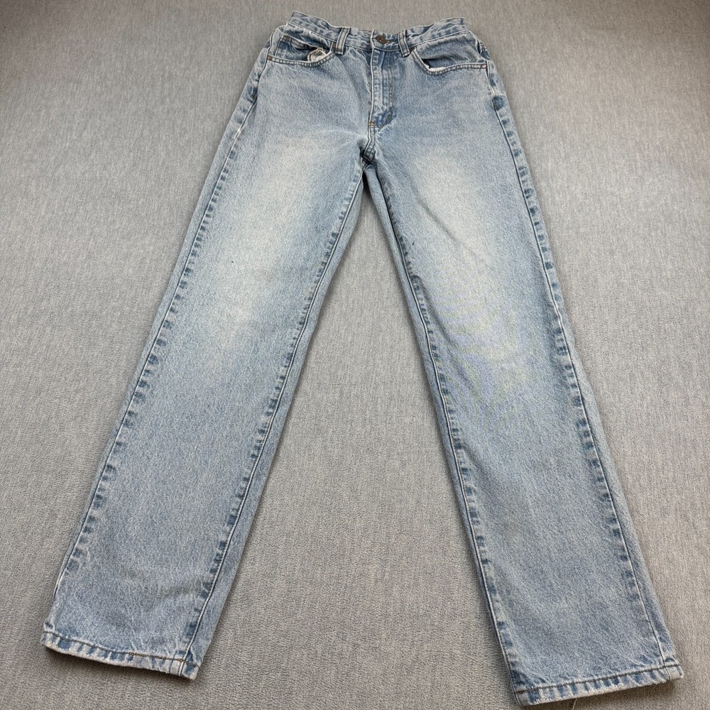 Cotton On Jeans Womens Size 4 US Faded Blue Denim Slim Straight 5-Pockets Casual